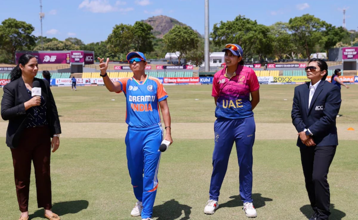 Thrilling India vs UAE LIVE Score: Women’s Asia Cup T20 2024 – India Hunts Early Wickets in UAE’s Daring 202 Chase!
