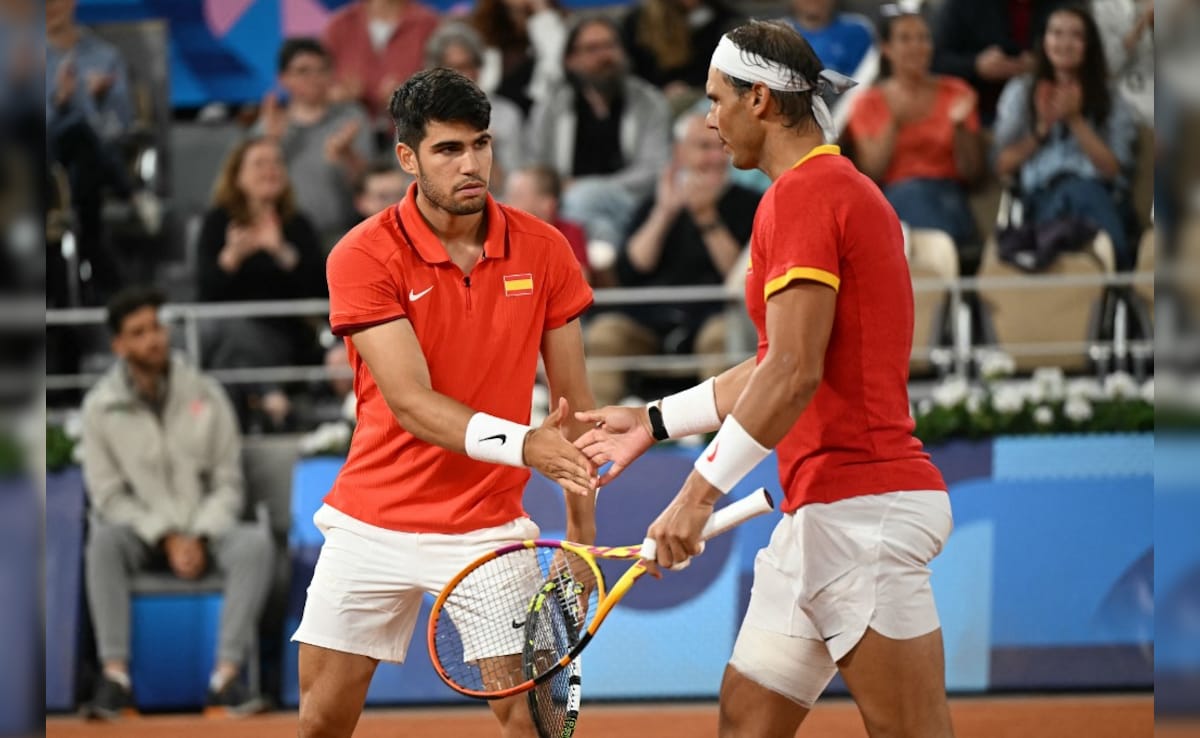 Thrilling Showdown: Rafael Nadal & Carlos Alcaraz Lead in Intense Men’s Doubles at Paris Olympics 2024 – Live Updates!