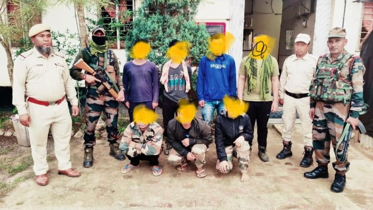 Police Crackdown: Arms Dealers and Drug Peddlers Arrested in Manipur