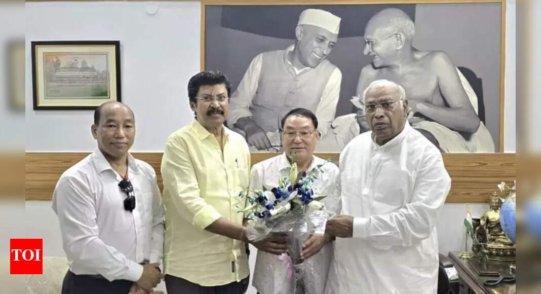 Arunachal Cong Leaders Urge Kharge for Urgent Support on Key Issues