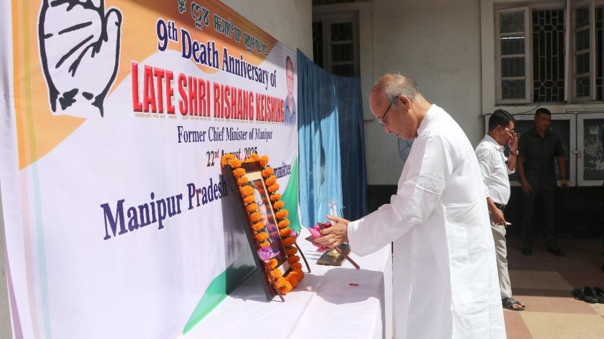 Remembering Rishang Keishing: Manipur Congress Commemorates Legacy