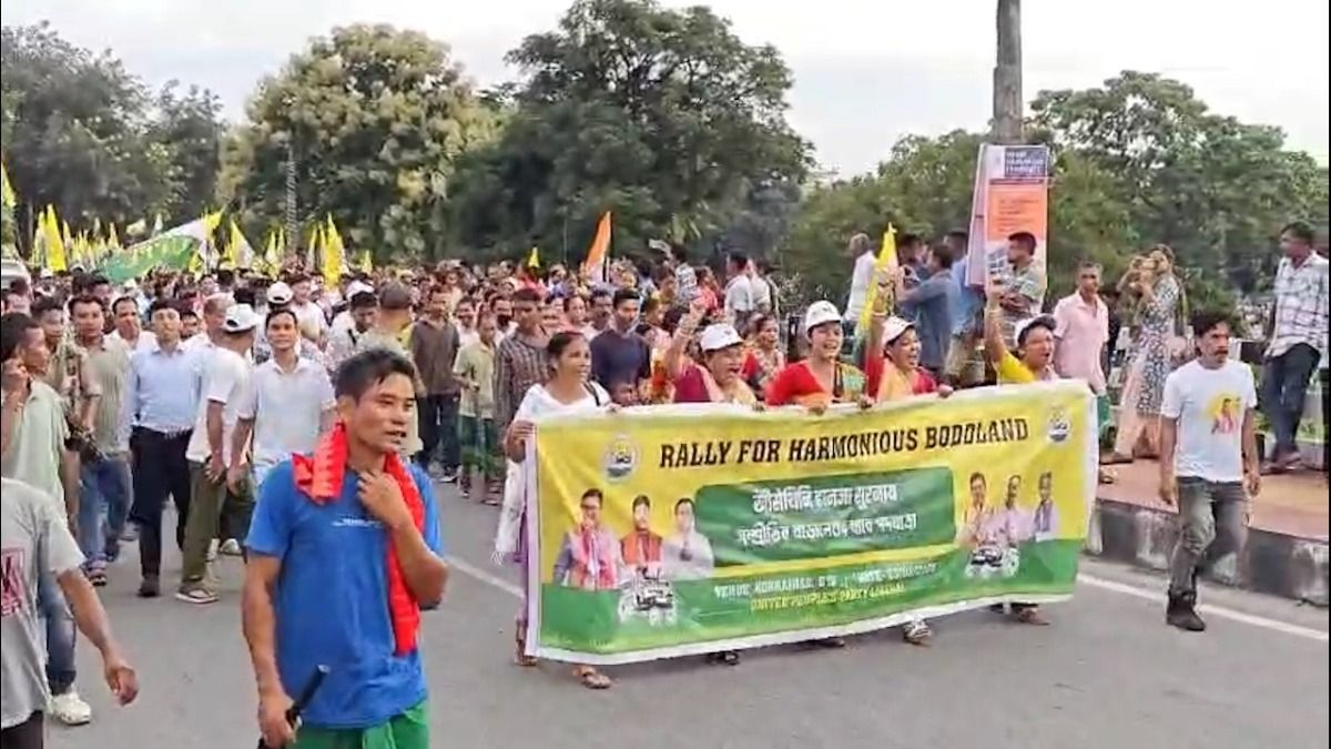 Massive Rallies by CM Himanta and CEM Pramod Boro Ignite Excitement