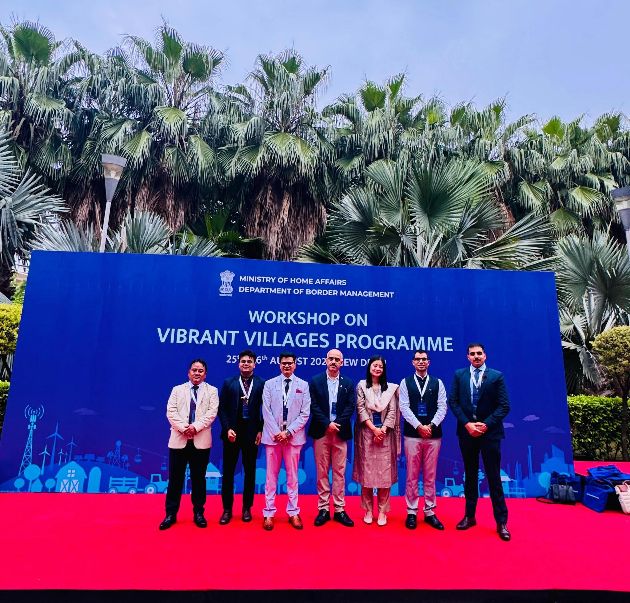 Sikkim Officers Attend National Workshop to Boost Vibrant Village Initiatives