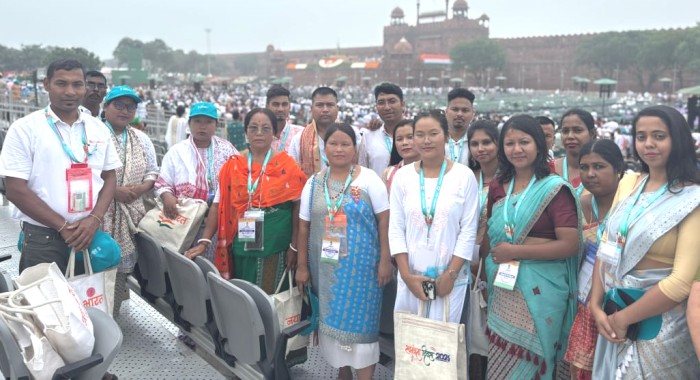 Empowering Moments: SHG Members from West Sikkim Celebrate Independence Day in Delhi