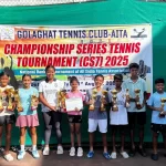 Aryan Bharali and Kristi Haloi Shine with Double Crowns at AITA U-12 Tournament