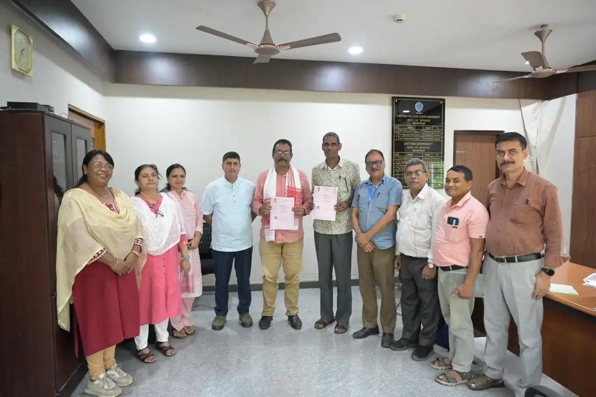 Cotton University and Assam Space Centre Collaborate for Innovative Research