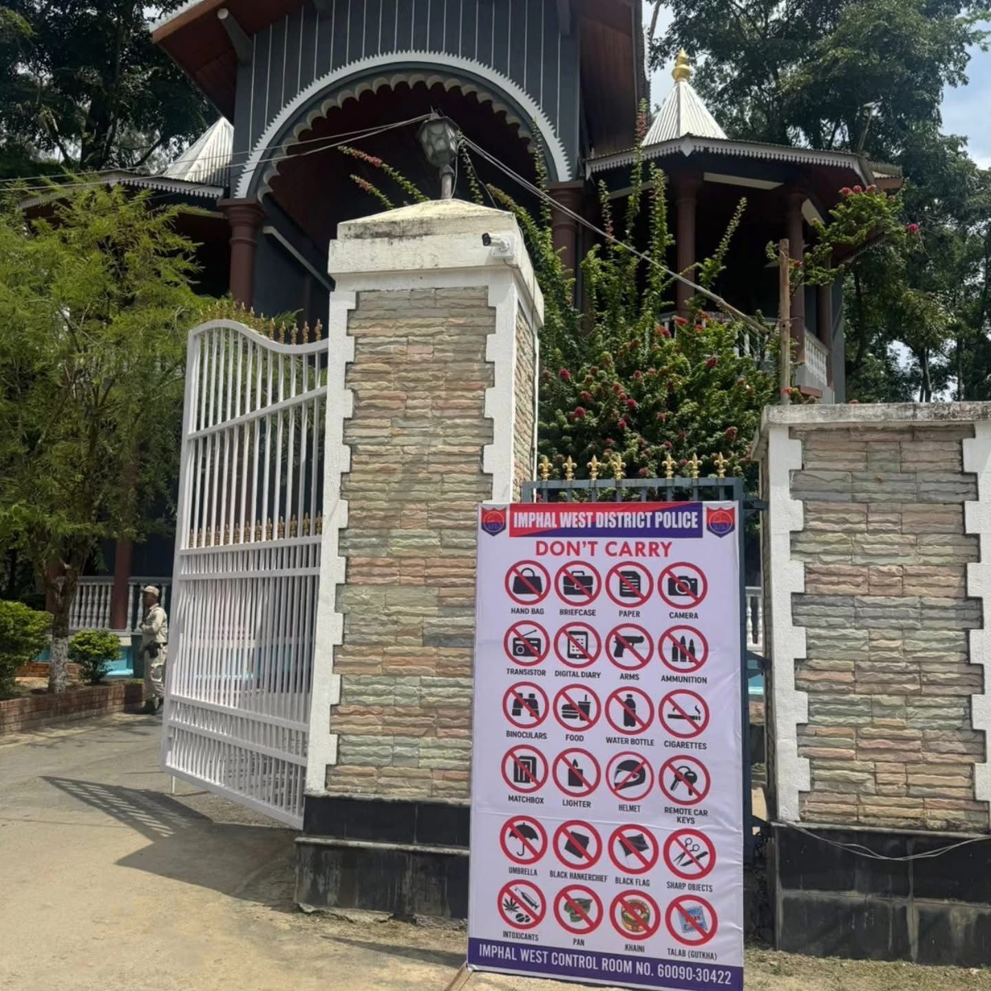 Heightened Security Measures in Imphal, Churachandpur Ahead of PM Modi's Visit