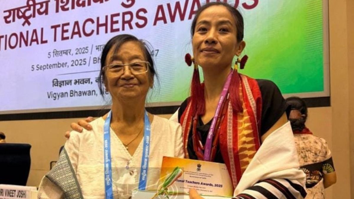 Nagaland’s Peleno Petenilhu Awarded National Teachers Award 2025!