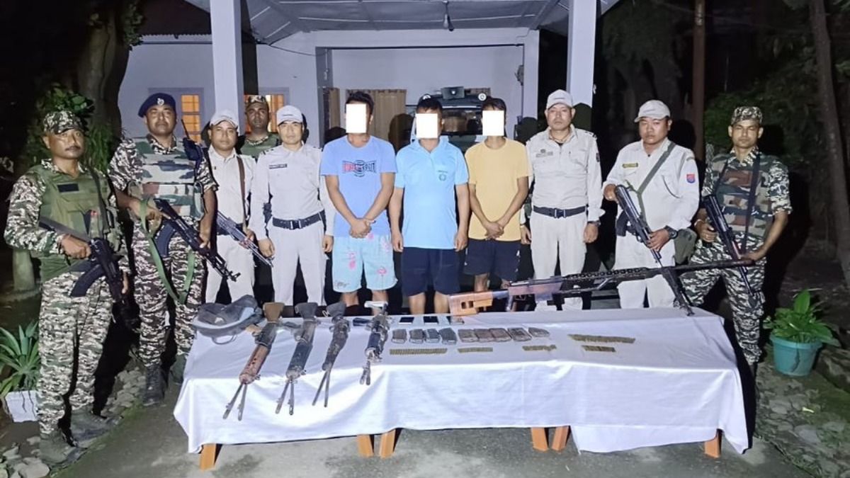 Six Militant Arrests in Imphal Valley: A Major Blow to Banned Outfits