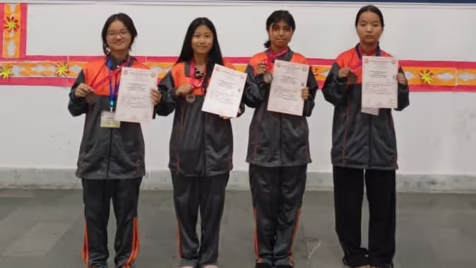 Arunachal’s U-17 Girls Team Clinches Bronze at National Archery Championship!