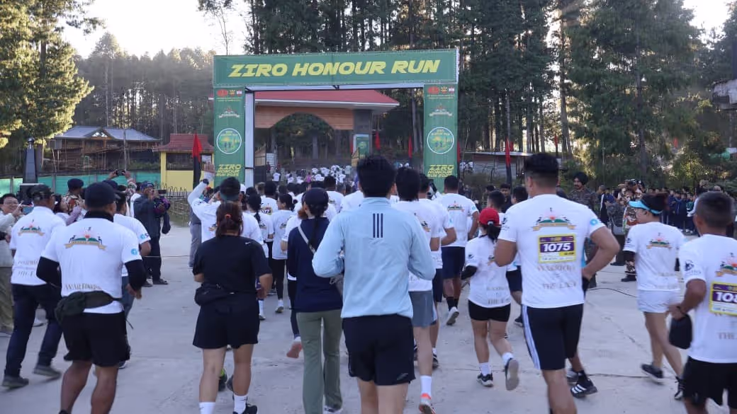 Ziro Honour Run: A Heartfelt Tribute to 1962 War Heroes Unites All