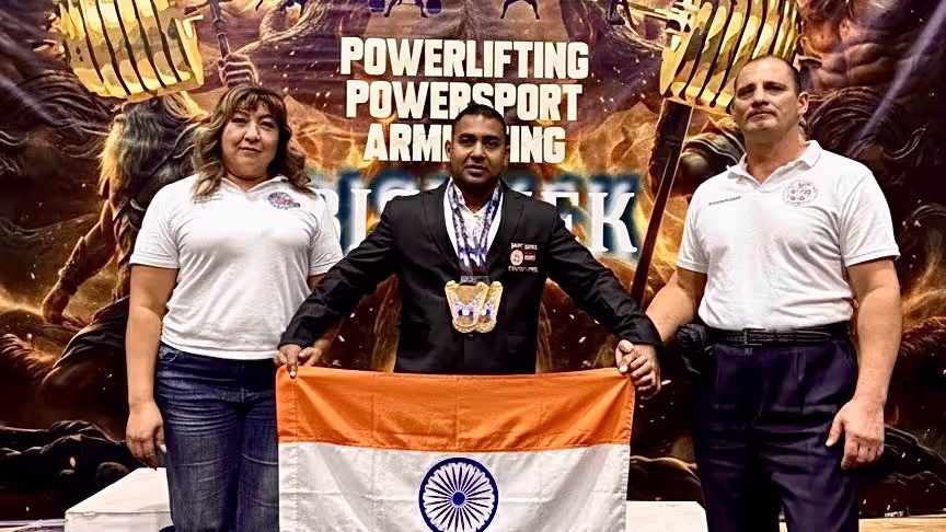 Azad Basfore Inspires Arunachal Powerlifters to Historic World Cup Triumph!
