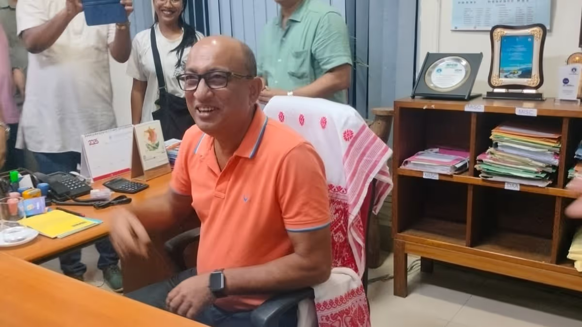 Tezpur University Welcomes Prof. Chandan Goswami as New Registrar In-Charge