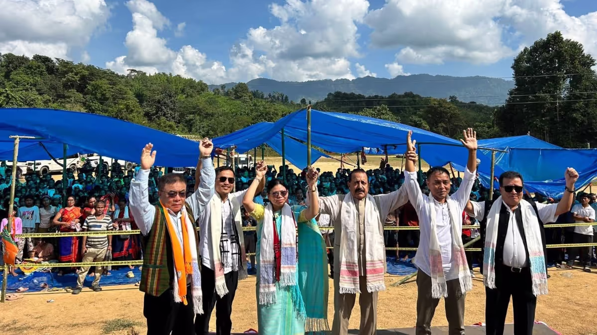 56 Opposition Voters Defect to BJP Amidst Mizoram By-Election Campaign