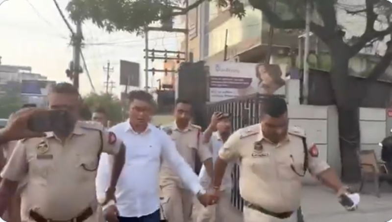 Shock Arrest of Veer Lachit Sena Leader Rantu Paniphukan During Press Conference