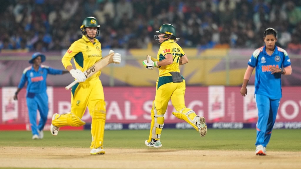 India vs Australia Live Score: Women's World Cup Drama as Litchfield Falls!