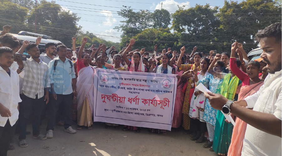 Hatijan Tea Workers End 16-Day Strike After Unions' Successful Talks