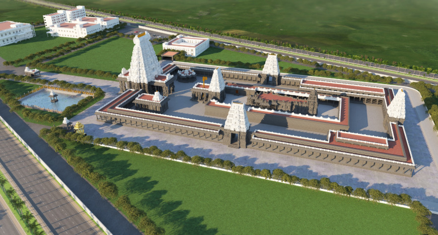 Andhra Pradesh CM Launches Ambitious ₹260-Crore Temple Project in Amaravati