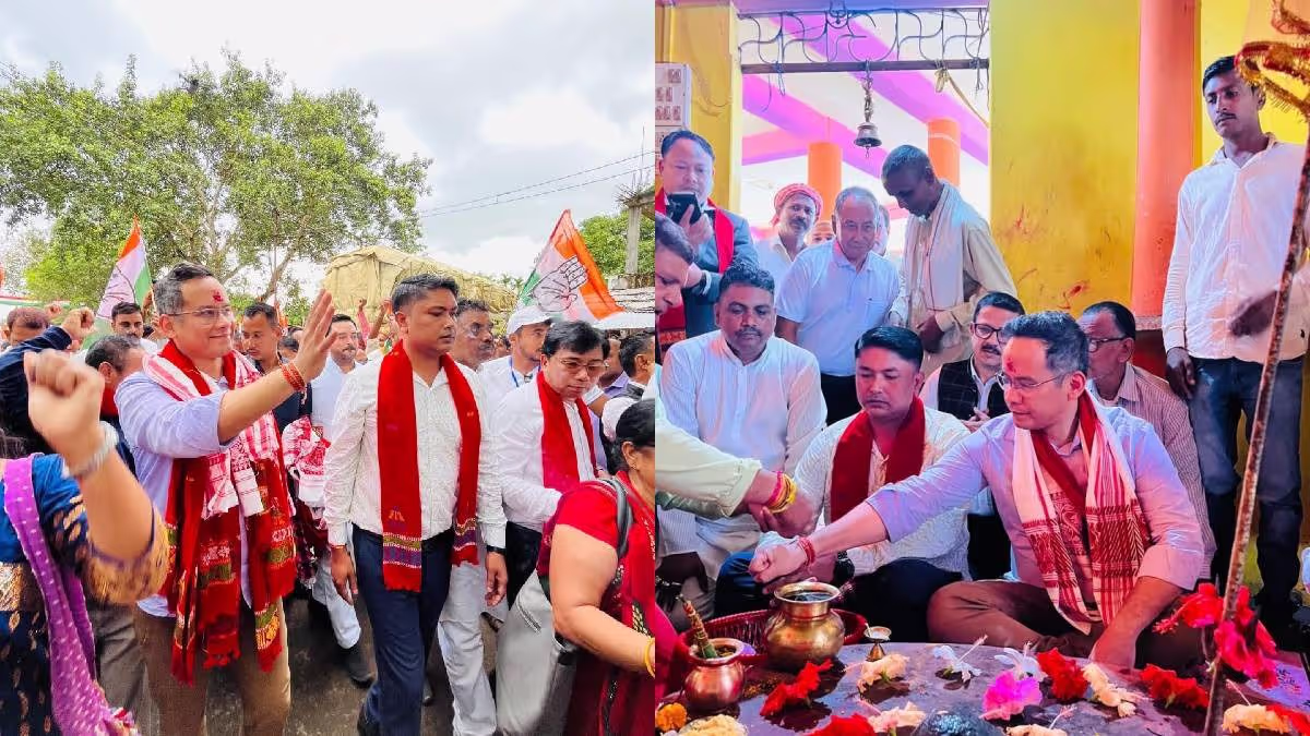 Gaurav Gogoi Pledges Development and Security in Assam-Meghalaya Border Villages