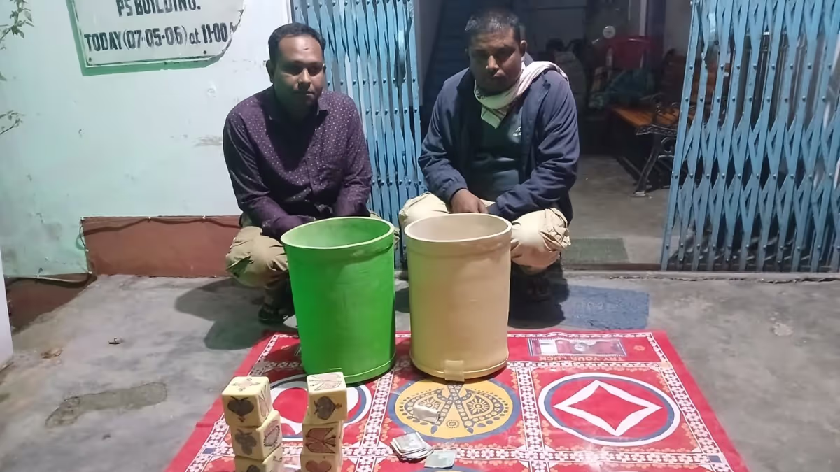 Police Crackdown: Two Arrested in Kokrajhar for Illegal Gambling Activities