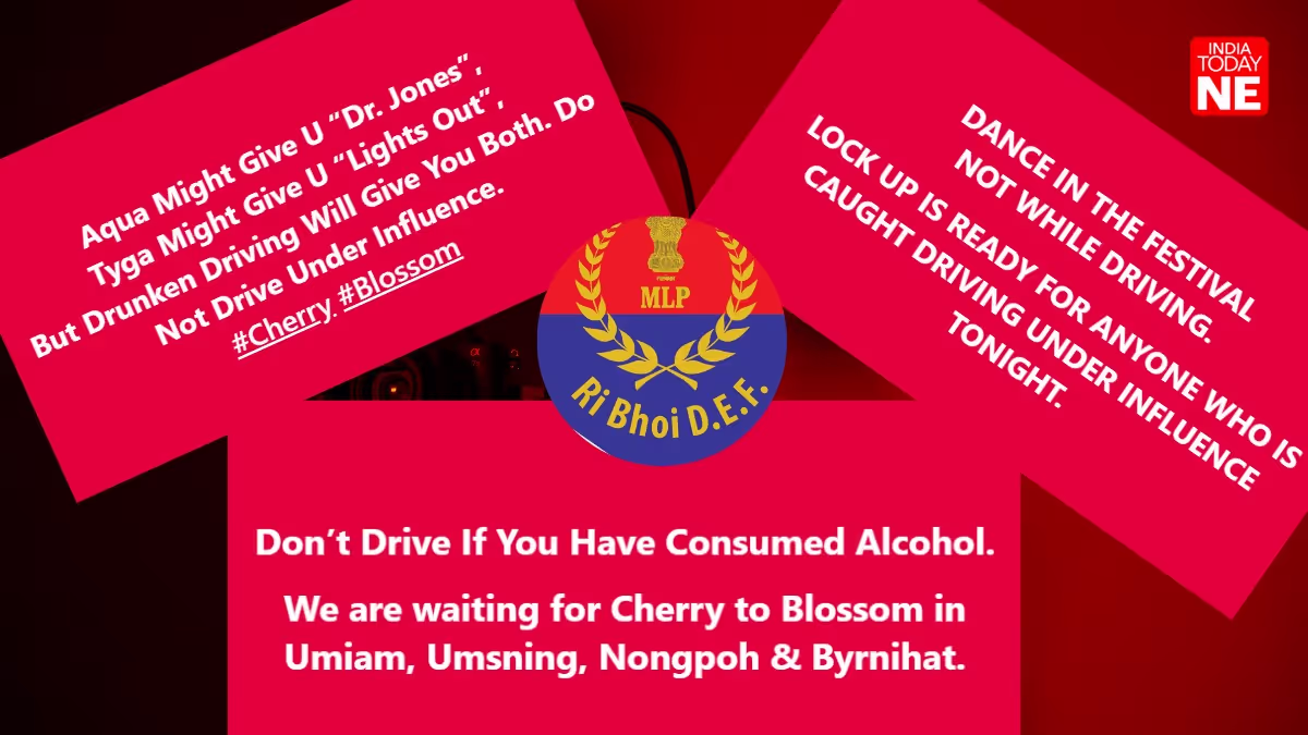 Meghalaya’s Ri-Bhoi Police Issue Witty 'Cherry Blossom' Alerts!