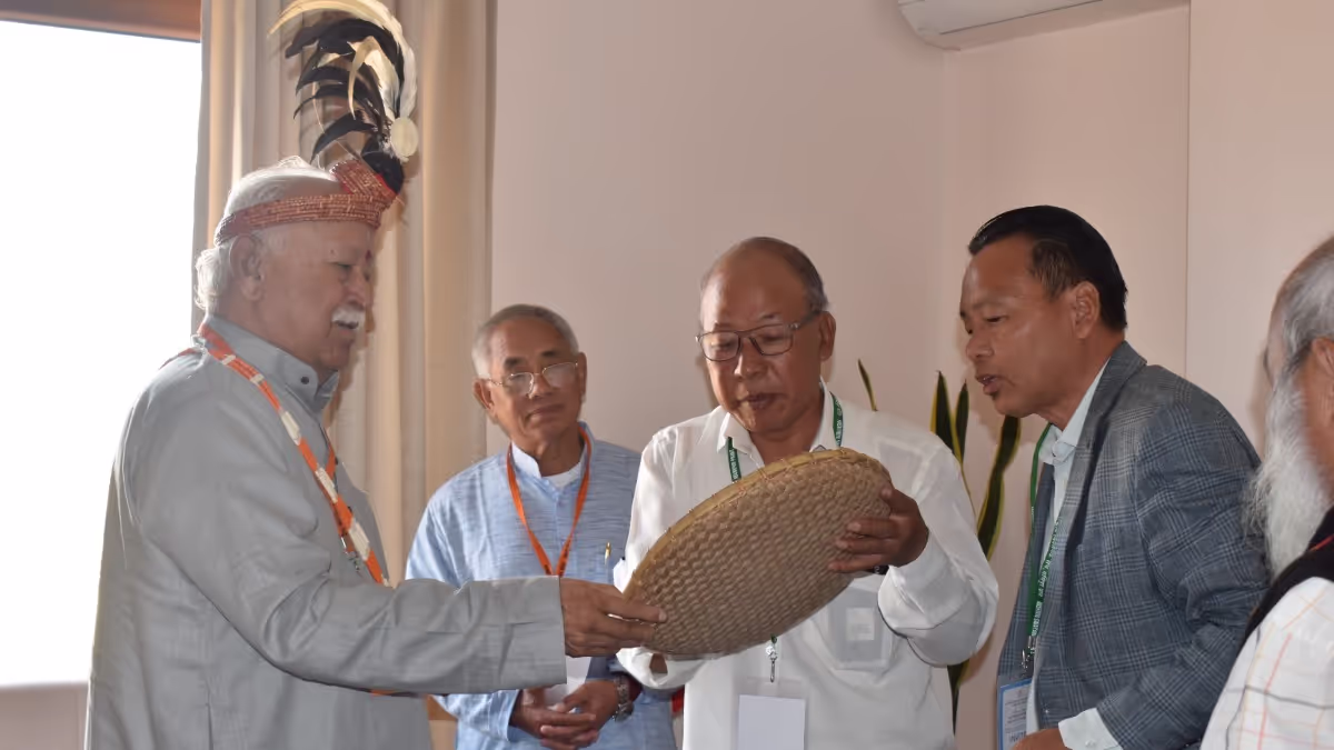 Mohan Bhagwat Urges Janajati Leaders in Imphal for Unity and Lasting Peace