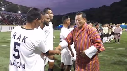 Excitement Soars as Bhutan–India Friendship Football Tournament 2025 Begins!