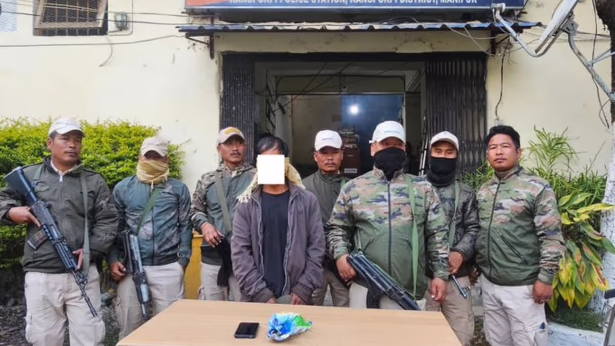 Manipur Police Crack Down: Village Chief Arrested in Major Opium Bust