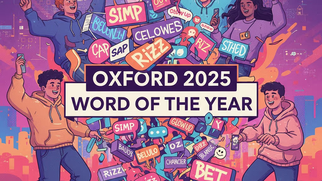 Unveiling the Fierce Competition: Gen Z's Top Contender for Oxford 2025 Word of the Year