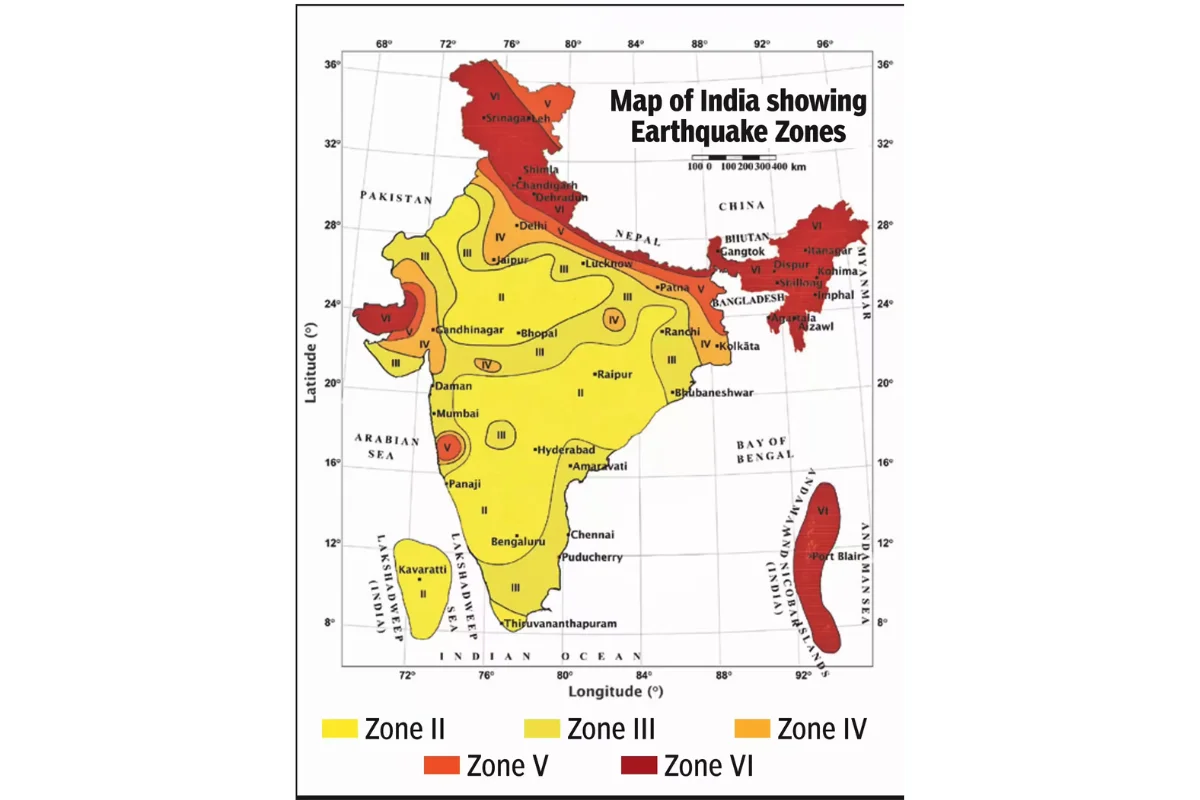 Assam's Alarming Seismic Risks: Insights from India's Latest Map