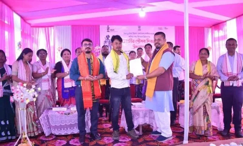 Tinsukia District Empowers 237 Tribal Families with Forest Rights in Sadiya