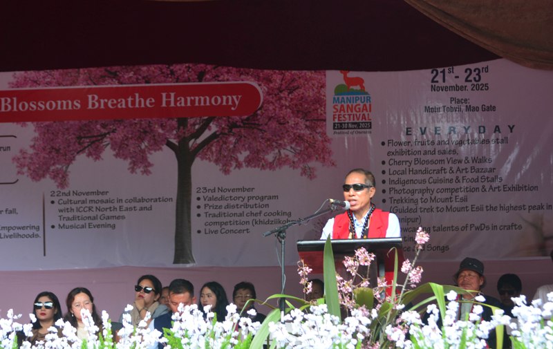 Experience the Magic: Manipur Cherry Blossom Festival Launches Floriculture Hub