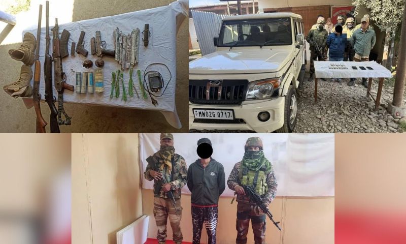 Two PLA Cadres Arrested: Shocking Seizure of Arms, Explosives, and Cash