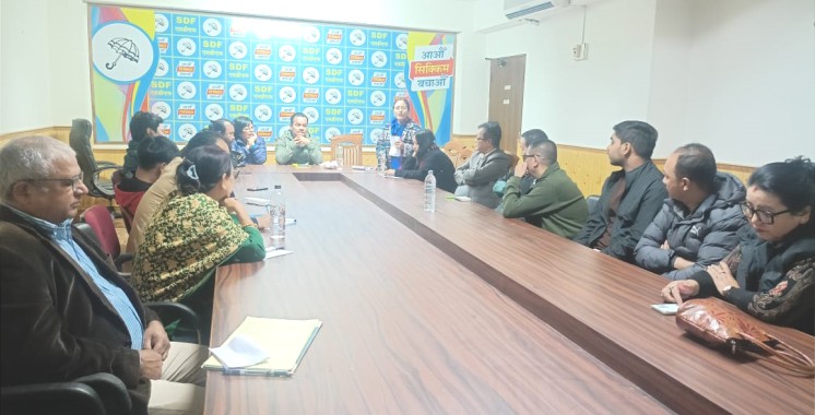 SDF's Bold Move to Fortify Party Presence in Gangtok District