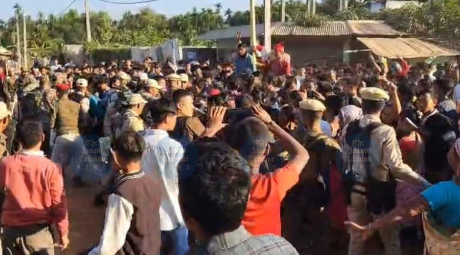 West Karbi Anglong Protest Erupts in Violence: Police Fire Amid Chaos