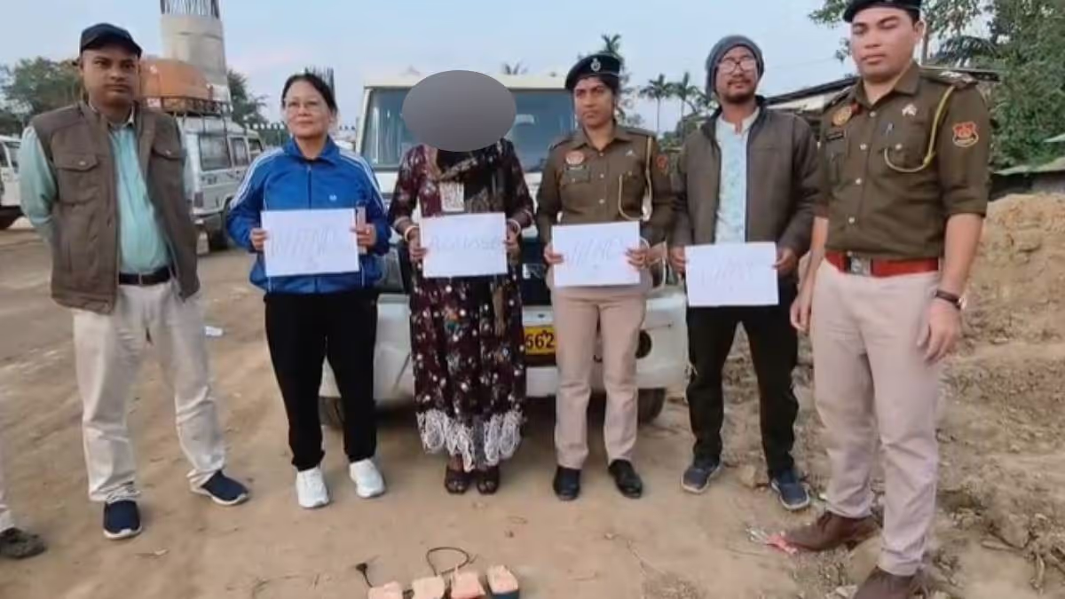 Woman Arrested with Rs 7 Lakh Brown Sugar in Tripura's Khowai District