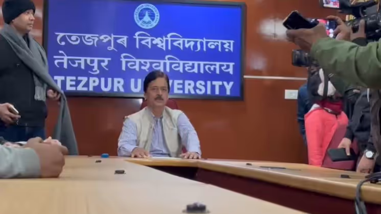 Senior Professor Dhruba Kumar Bhattacharyya Takes Charge as Acting VC at Tezpur University