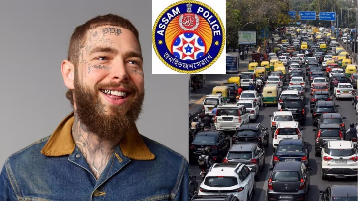 Guwahati Readies for Post Malone: Updated Traffic and Parking Rules Unveiled
