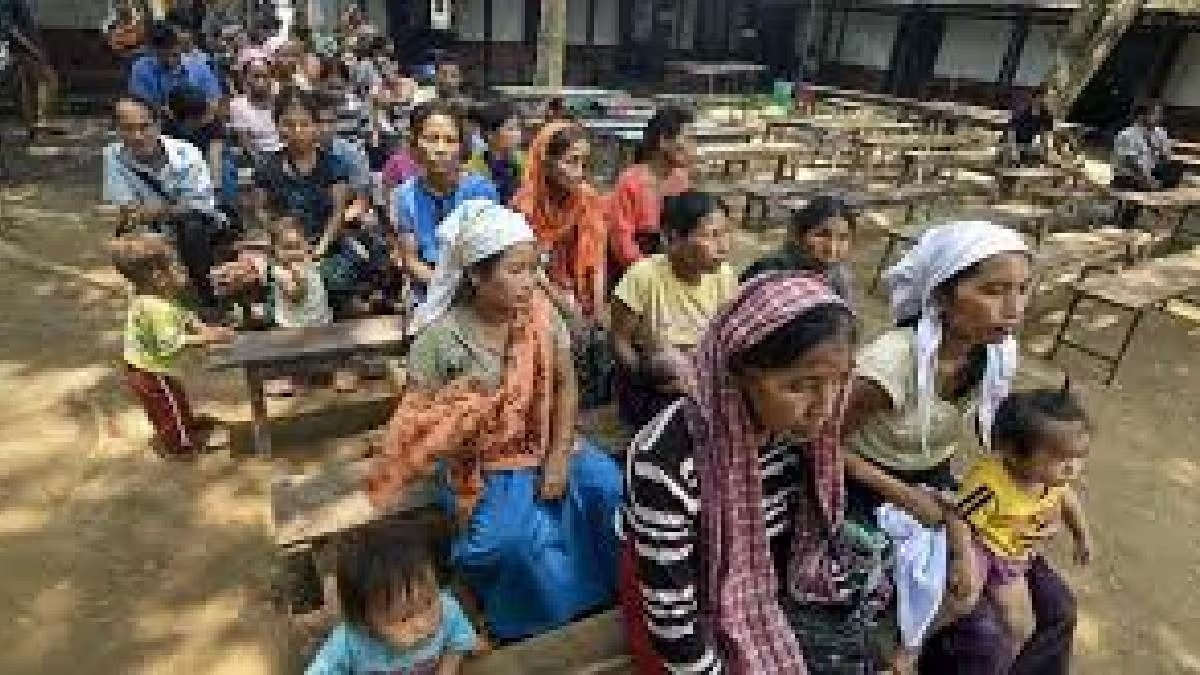 Desperate Housing Crisis: Displaced Families Struggle at Leimaram Waroiching