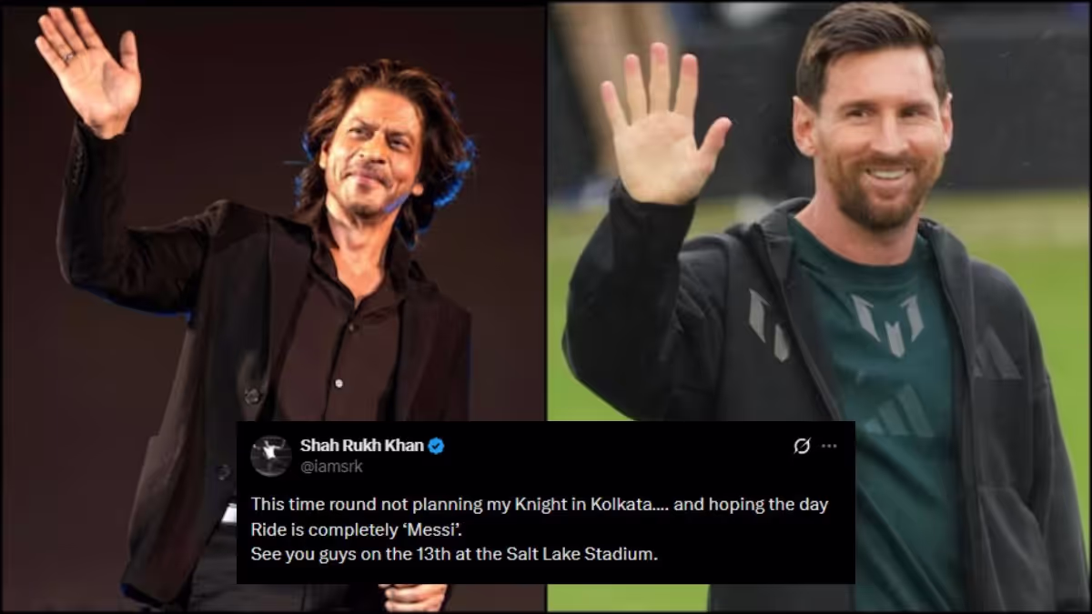 Get Ready for SRK's Epic India Tour Kickoff: A 'Completely Messi' Experience!