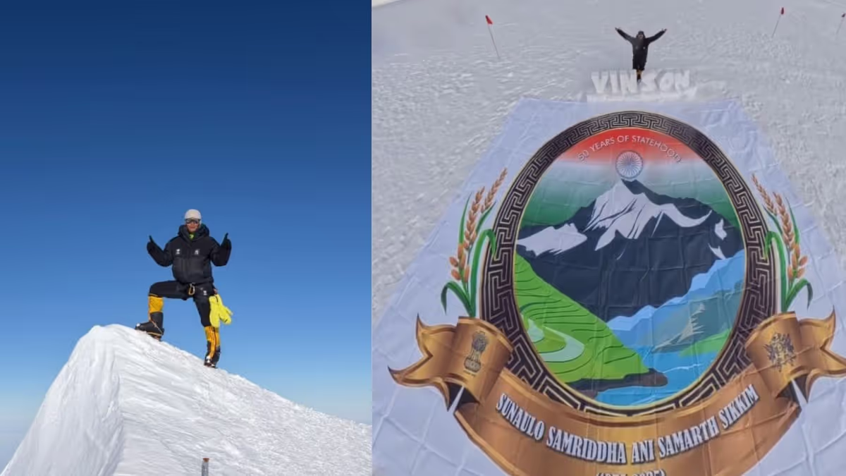 Sikkim's Manita Pradhan Achieves Remarkable Feat on Mount Vinson