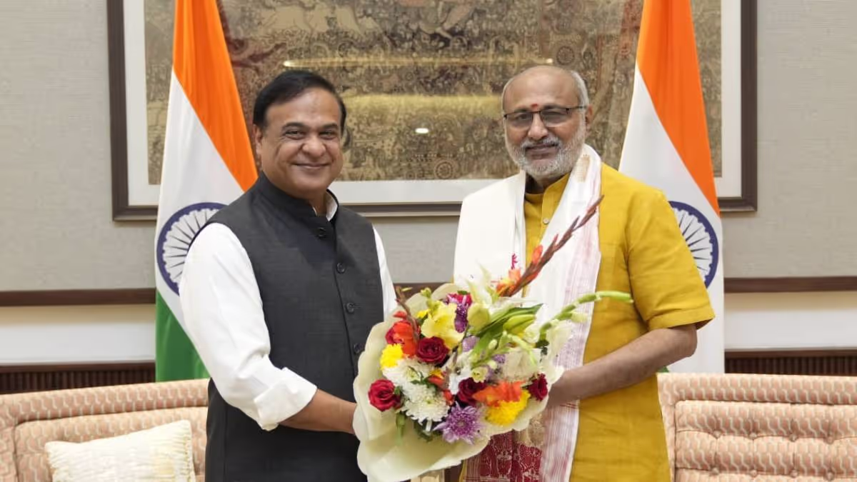 Himanta Biswa Sarma Invites Vice President C.P. Radhakrishnan to Explore Assam