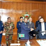 Eurofighter Typhoon Executives Meet Bangladesh Air Force Chief in Dhaka