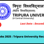 Unlock Your Future: Exciting Opportunities in Tripura University Recruitment 2025