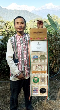 President Honors Sikkim Farmer at Exclusive ‘At Home’ Reception