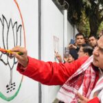 BJP Launches Intense 2026 Assam Poll Campaign: Walls Become Battlegrounds