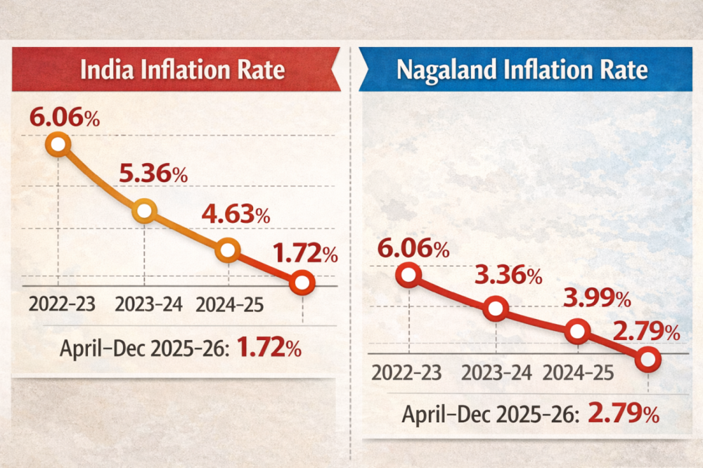 Nagaland's Economic Recovery: Inflation Drops Significantly, Says Eco Survey