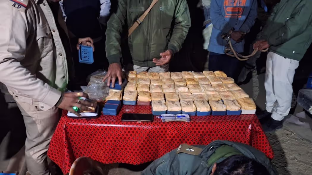 Assam Police Crack Down: Brown Sugar Seized, Truck Driver Arrested