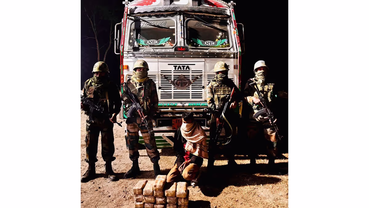 Assam Rifles Dismantle Drug Trade, Seize Rs 38 Crore in Tripura and Mizoram