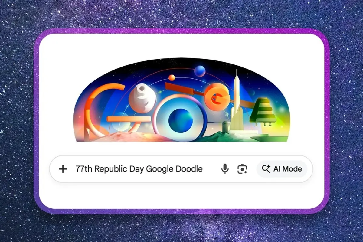 Celebrate India's 77th Republic Day with Google’s Stunning Space Doodle!